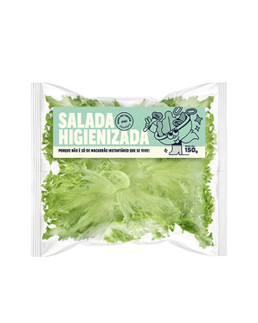 Alface crespa higienizada Daki