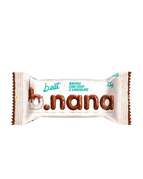 Barra de banana com coco e chocolate B.nana