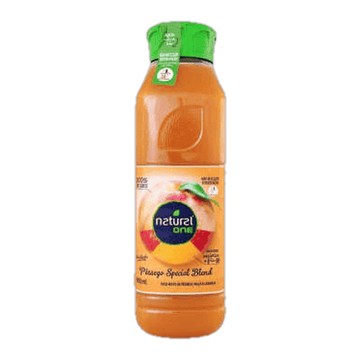 Suco de Pêssego, Maçã e Laranja Natural One