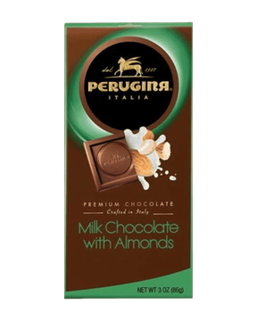 Barra de chocolate Perugina milk chocolate with almonds