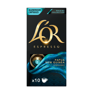Café em Cápsula de Alumínio Papua-Nova Guiné L'Or