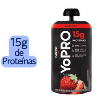 Bebida proteica de Morango Zero Lactose 15G de Proteína YoPro