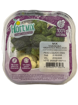 Mix de vegetais para yakissoba Hortmix