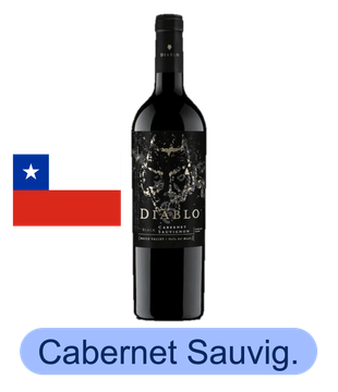 Diablo Cabernet Sauvignon Tinto Meio Seco