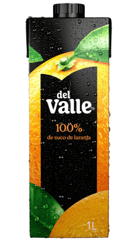 Suco 100% de Laranja Del Valle