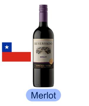 Concha y Toro Merlot Seco Reservado Tinto