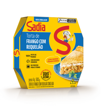 Torta Frango e Requeijão Sadia