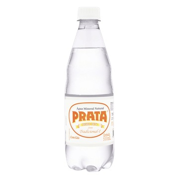 Água com gás Prata