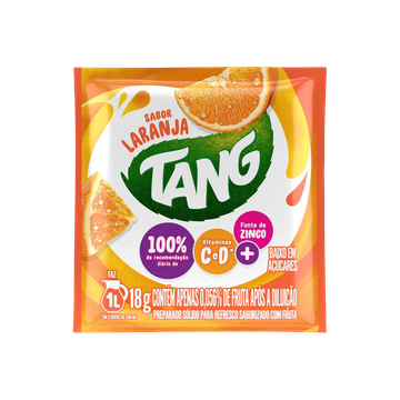Refresco em Pó Laranja Tang