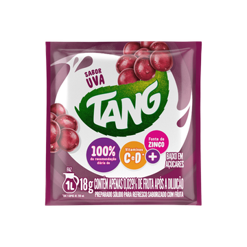 Refresco em Pó Uva Tang