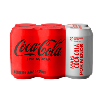 Refrigerante sem Açúcar Coca-Cola