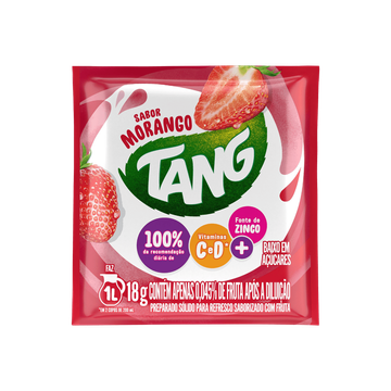 Refresco em Pó Morango Tang