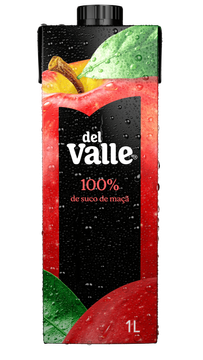 Suco 100% de Maçã Del Valle