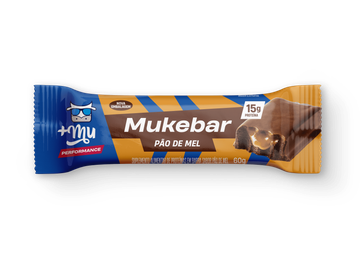 Barra de Proteina Mukebar sabor Pão de Mel Mukebar