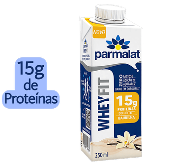 Bebida Láctea Parmalat Wheyfit Baunilha 250