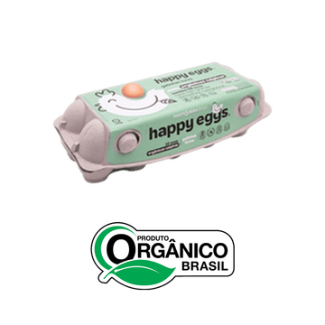 Ovo Happy Eggs Verm. Grande Orgânico Mantiqueira