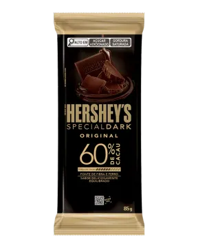 Chocolate tradicional special dark 60% Hershey's 85g