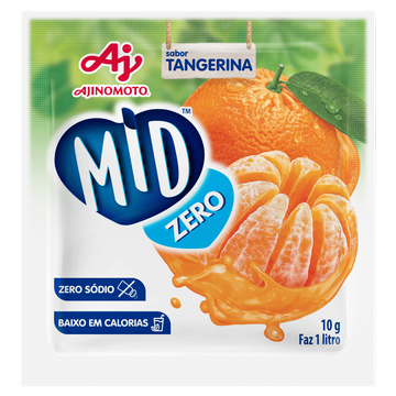 Refresco Mid zero tangerina