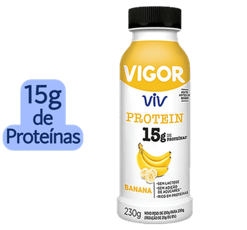 Iog. Líquido Protein Banana Vigor Viv