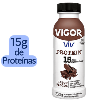 Iog. Líquido Protein Flocos Vigor Viv