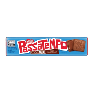 Biscoito PASSATEMPO Chocomix Chocolate