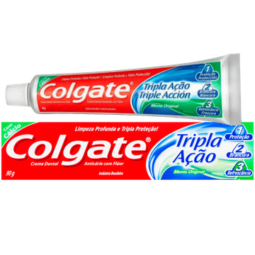 Creme Dental Tripla Ação Colgate