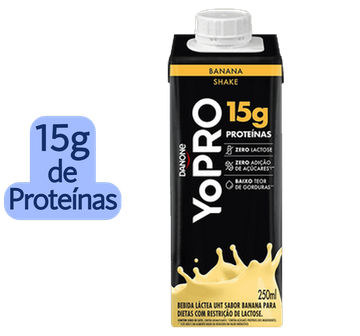 Bebida proteica de Banana 15G de Proteína YoPro