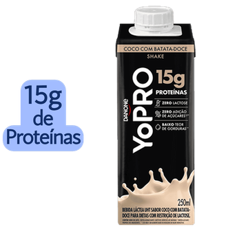 Bebida proteica de Coco com Batata Doce YoPro