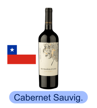 Metropolitano Cabernet Sauvignon Chileno Tinto