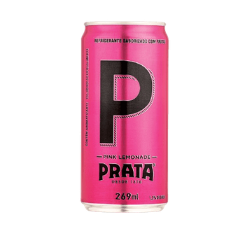 Água Tônica Prata pink Limonade lata