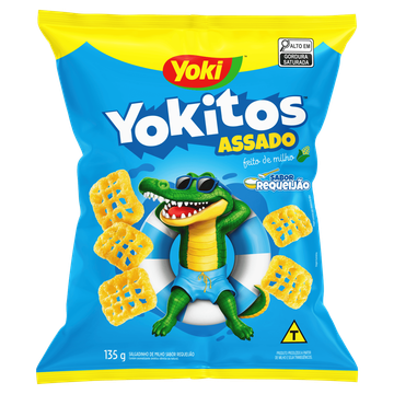 Salgadinho de Milho Redinha Requeijão Yoki Yokitos