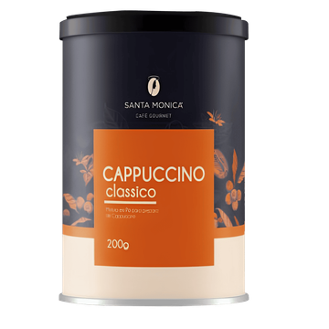 Cappuccino em Pó Clássico Gourmet Santa Mônica