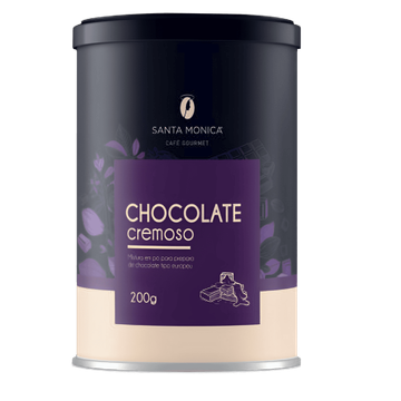 Chocolate em Pó Cremoso Gourmet Santa Mônica