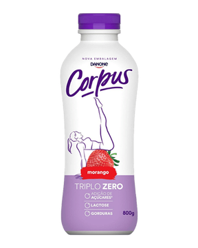 Iogurte Líquido Zero Lactose Corpus Morango