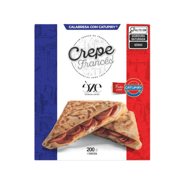 Crepe Congelado de Calabresa com Catupiry® 240g