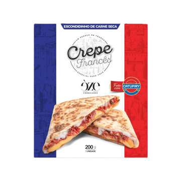 Crepe Congelado de Escondidinho de Carne Seca 240g