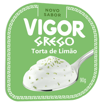 Iogurte grego torta de limão Vigor