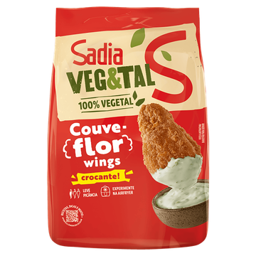 Couveflor wings 275g Veg&Tal Sadia