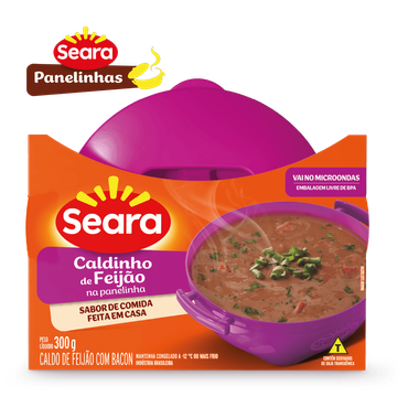Caldinho de feijão com bacon Panelinhas Seara