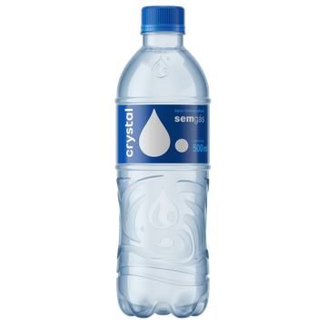Água sem gás Crystal