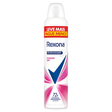 Antitranspirante Aerossol Powder Dry Rexona  Spray