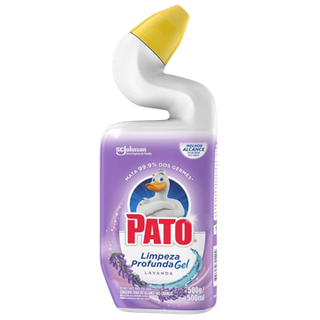 Desinfetante Gel Uso Geral Lavanda Pato Limpeza Profunda Squeeze