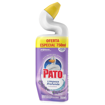 Desinfetante Gel Uso Geral Lavanda Pato Limpeza Profunda Squeeze