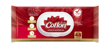 Lenço umedecido Deluxe Cotton