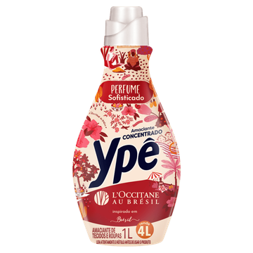 Amaciante de Roupa Concentrado L'Occitane au Brésil Ypê