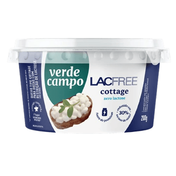 Queijo Cottage sem Lactose Verde Campo