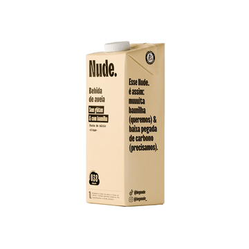 Bebida de aveia baunilha Nude
