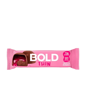 Barra de Proteína Trufa de Morango Bold Thin
