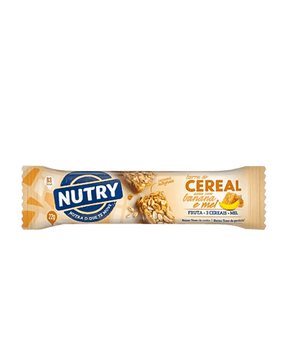 Barra de Cereal sabor Aveia, Banana e Mel Nutry