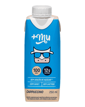 Bebida Láctea com Whey Cappuccino +Mu
